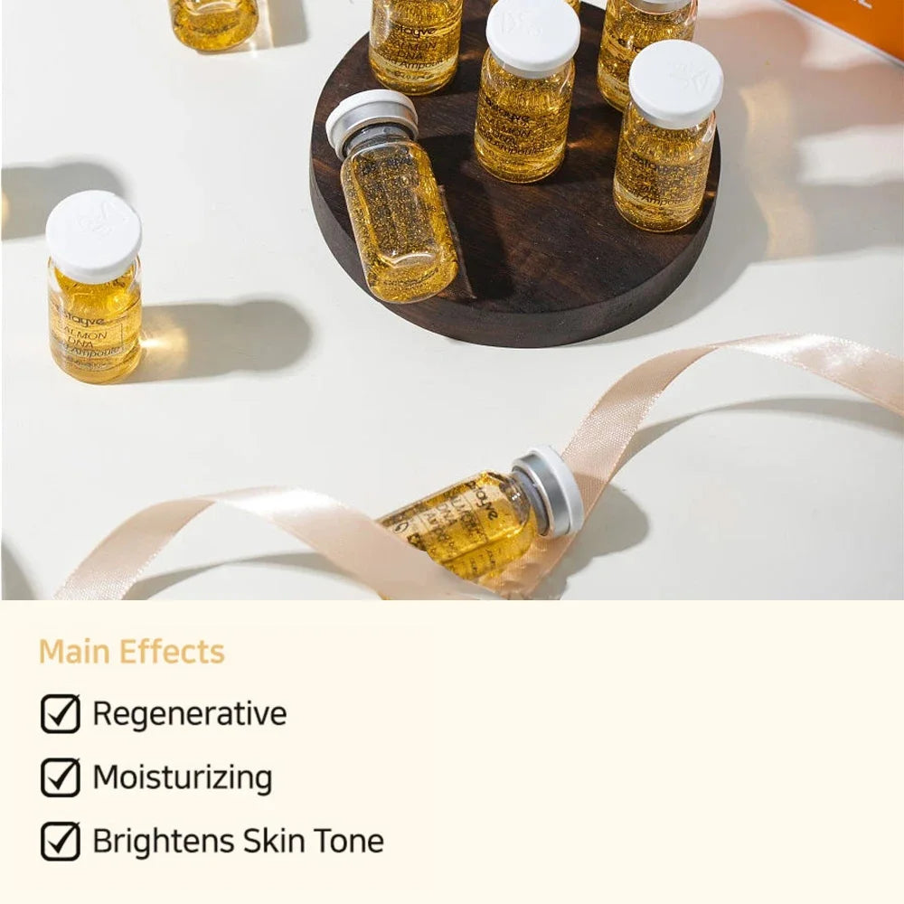 Stayve Salmon DNA Golden Ampoule Serum Kit – Moisturizing & Firming