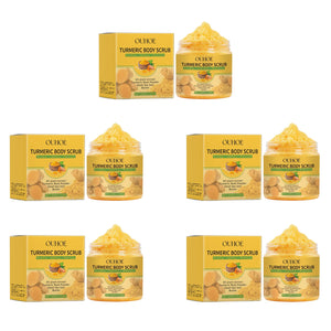 Turmeric Body Scrub – Gentle Exfoliating & Brightening
