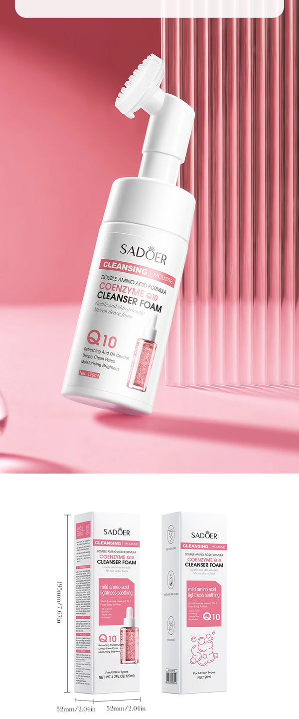 Mossee Facial Cleanser Foam – Hydrating & Moisturizing