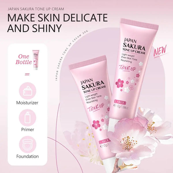 6pcs Sakura Face & Skin Care Set with Gift Box