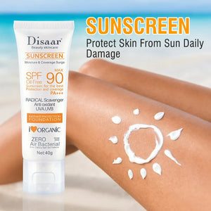 Sunscreen SPF90+ UV Radiation Protection Lsolation Whitening Moisturizing Brightening Face Body Arms Thighs Sunblock Skin Care