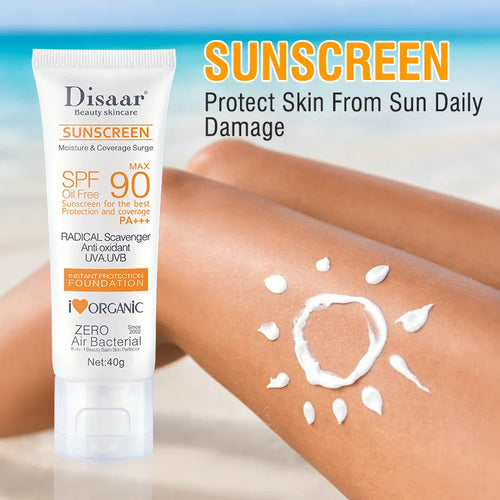 Sunscreen SPF90+ UV Radiation Protection Lsolation Whitening Moisturizing Brightening Face Body Arms Thighs Sunblock Skin Care