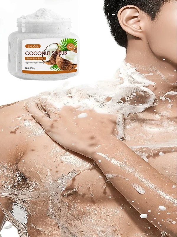 350g Coconut Scrub – Walnut & Coconut Extract