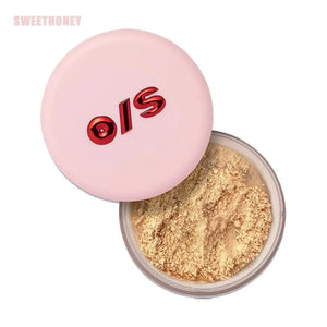 O/S Facial Loose Powder – Long-Lasting & Oil-Control Honey Powder