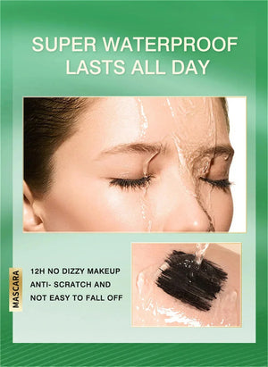 Lengthening Waterproof Mascara – Silky Black Lashes