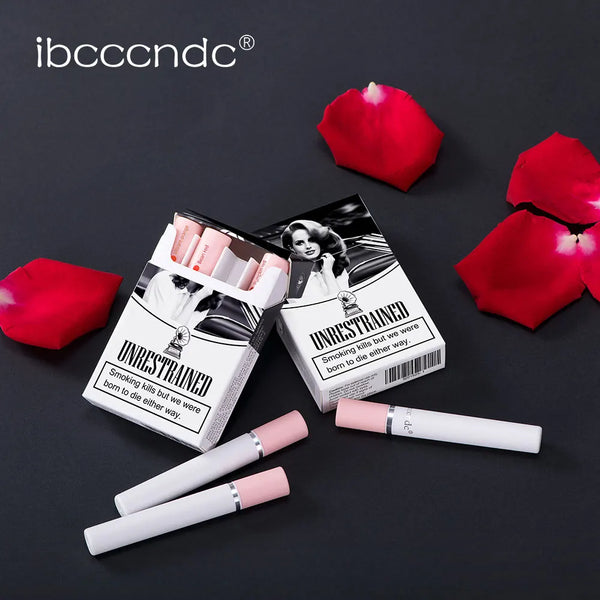 cigarette lip tint Set Creative Lipstick Matte Nude Waterproof Long-Lasting Gloss Tubes from Dhgate Lipstick Little Smoke Matte Cigarette Lipstick