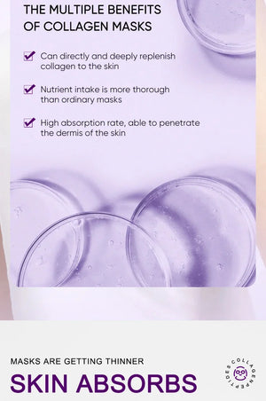 Collagen Anti-Wrinkle Facial Mask – Anti-Aging & Brightening