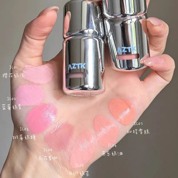 AZTK Jello Liquid Blusher – Moisturizing Matte Cheek Color