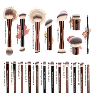 MAANGE 20-Piece Pro Makeup Brush Set – Double-Ended & Multi-Purpose