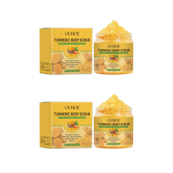 Turmeric Body Scrub – Gentle Exfoliating & Brightening