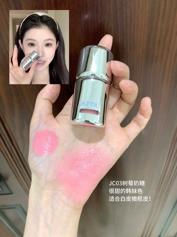 AZTK Jello Liquid Blusher – Moisturizing Matte Cheek Color