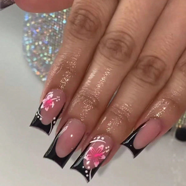 24PCS Halloween Mummy Design Fake Nails Short Square Fake Nails Cute Pressing Nails Full Coverage Halloween Nails