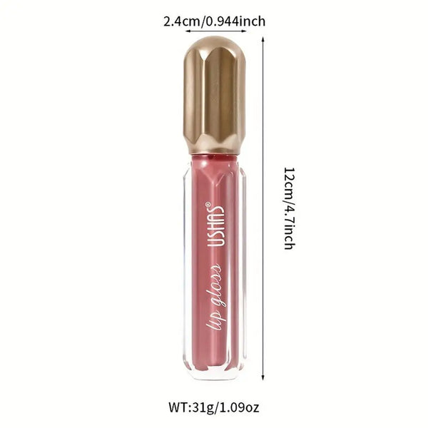 Mirror Pearl Waterproof Lip Gloss – Long-Lasting Shine