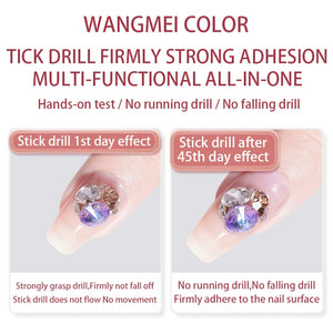 PERFECT COLOR,15ml,nail glue,nail stuff,press on nails,nail art,Quick Drying, Semi Solid, Long Lasting, No UV Light Needed