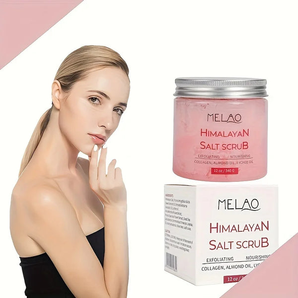 MELAO Himalayan Salt Scrub – Collagen & Stem Cell