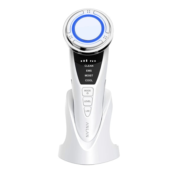 ANLAN EMS Facial Massager Pro: Cold Compress & Deep Cleaning Device