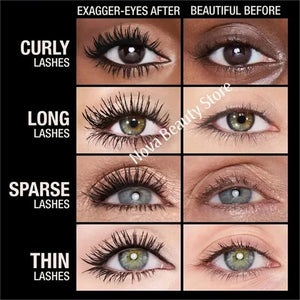 Eyelashes Lengthening Mascara Waterproof Long Lasting Silky Lash Black Eyelashes Extension Make Up Beauty Eye Korean Cosmetic