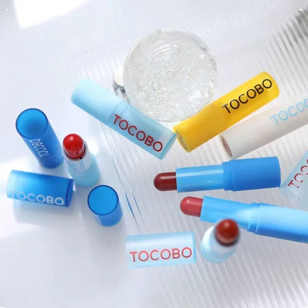 TOCOBO Moisturizing Lipstick, Oil Control Sunscreen Stick & Eye Cream