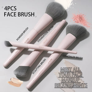 BEILI 12/15-Piece Professional Makeup Brush Set – Vegan & Premium