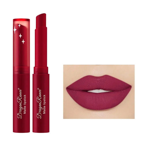 NEW Nude Matte Lipstick Waterproof Lip Sticks Not Fading Sexy Red Velvet Lipsticks for Women Make Up Long Lasting Lip Cosmetics