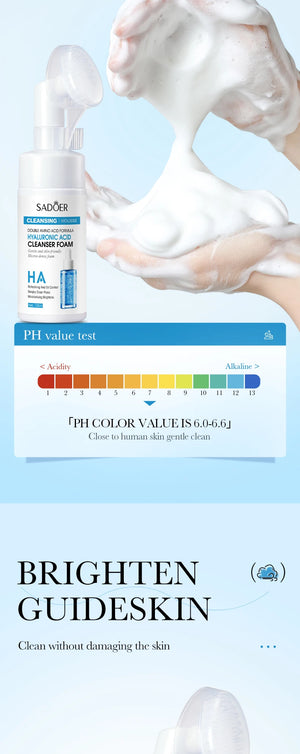 Mossee Facial Cleanser Foam – Hydrating & Moisturizing