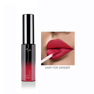 Pudaier Semi Matte Liquid Lipstick Lips Makeup Half Moisturizing Lip Gloss Makeup Cosmetics Moisturizer Lipgloss Make up Batom