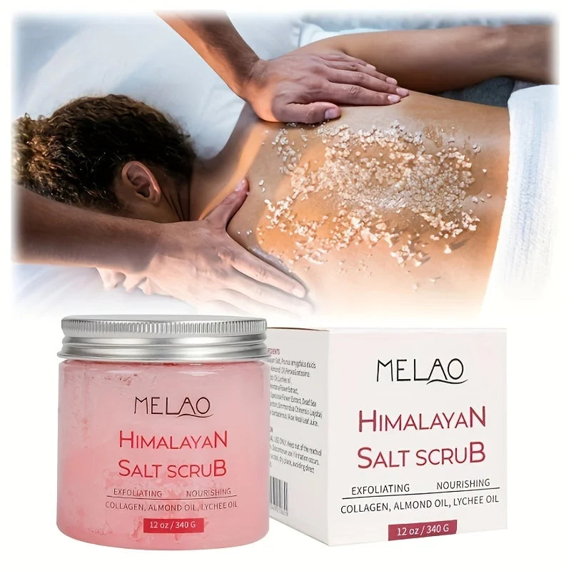 MELAO Himalayan Salt Scrub – Collagen & Stem Cell