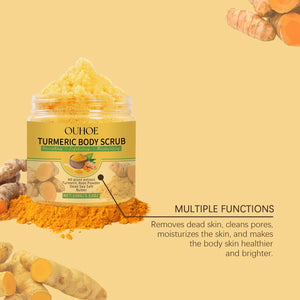 Turmeric Body Scrub – Gentle Exfoliating & Brightening