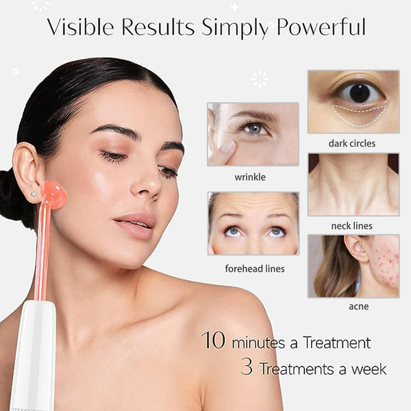 Darsonval Professional High-Frequency Machine: 6-in-1 Neon & Argon Therapy Kit