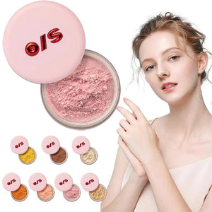 O/S Facial Loose Powder – Long-Lasting & Oil-Control Honey Powder