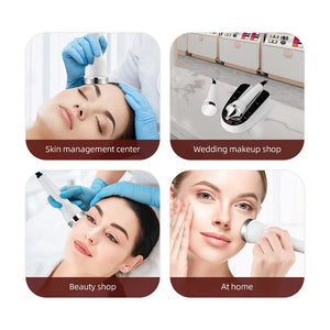 Professional Ultrasound Facial & Eye Beauty Machine: High-Frequency Anti-Aging SPA Device
