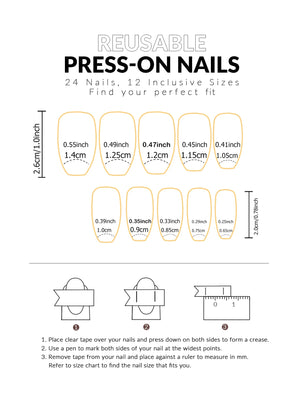 24pcs Coffin Shaped Fake Nails +1 Nail File +1 Jelly 24pcs Coffin Shaped Fake Nails +1 Nail File +1 Jelly