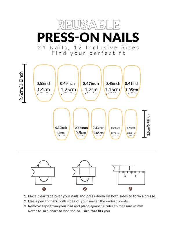 24pcs Coffin Shaped Fake Nails +1 Nail File +1 Jelly 24pcs Coffin Shaped Fake Nails +1 Nail File +1 Jelly
