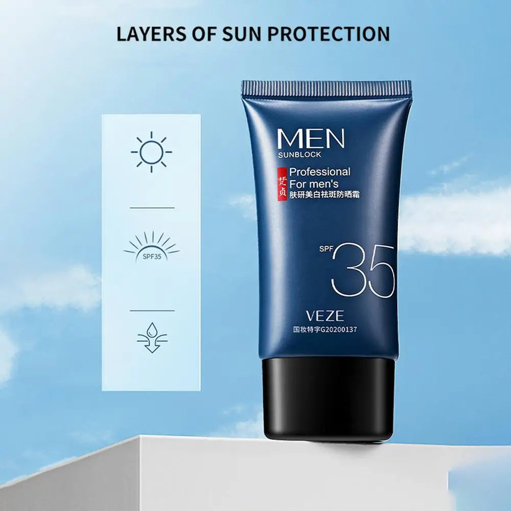Jaysuing SPF Face Sunscreen Cream for Men – Moisturizing & UV Protection