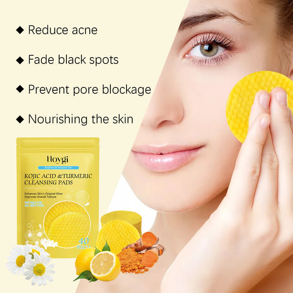 Turmeric Kojic Acid Cleansing Pads