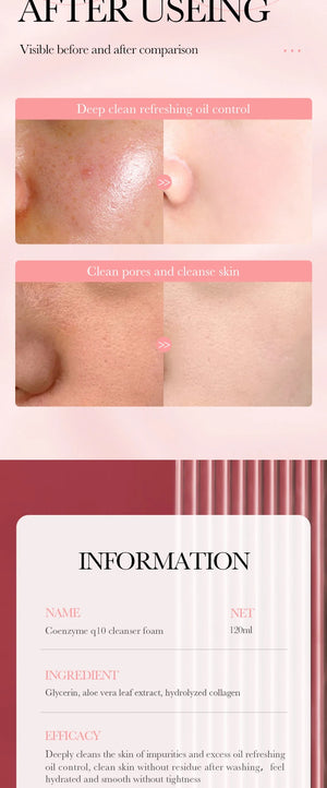 Mossee Facial Cleanser Foam – Hydrating & Moisturizing