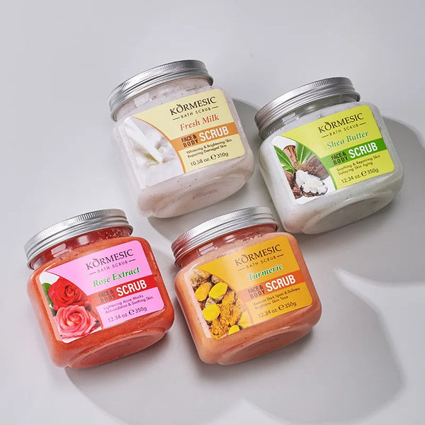 KORMESIC Turmeric Body Scrub – Moisturizing & Gentle