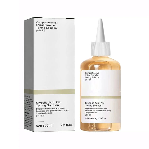 100ml Glycolic Acid 7% Toner – Acne & Rejuvenating