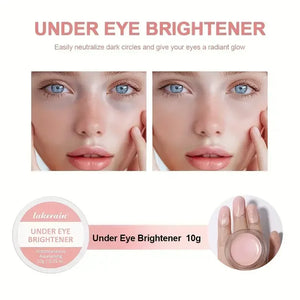 Hydrating Brightening Eye Concealer and Contour Cream, Full Coverage, Long-lasting Eye Concealer for Perfect Makeup Look