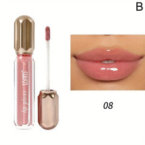 Mirror Pearl Lip Gloss Waterproof Long Lasting Moisturizing Lipstick Shine Glitter Lip Gloss Women Makeup Cosmetic