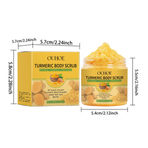 Turmeric Body Scrub – Gentle Exfoliating & Brightening