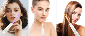 Darsonval New High Frequency Facial Machine Skin Therapy With 6 Neon & Argon Wands Remove Wrinkles Acne Facial Therapy Wand