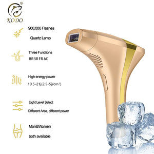 KODO 2026: 4-in-1 Ice Cooling Permanent IPL Laser Hair Remover