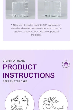 Collagen Anti-Wrinkle Facial Mask – Anti-Aging & Brightening