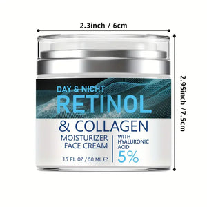 ENVISHA Retinol & Collagen Face Cream – Anti-Aging & Deep Hydration