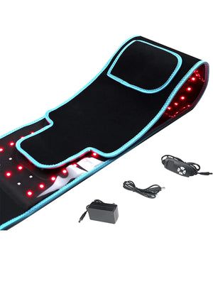 Red & Infrared Light Therapy Belt: 660nm 850nm Slimming & Pain Relief Wrap