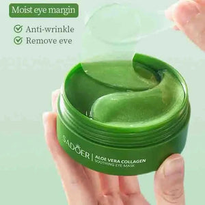Aloe Vera Collagen Eye Mask – Anti-Dark Circles & Moisturizing
