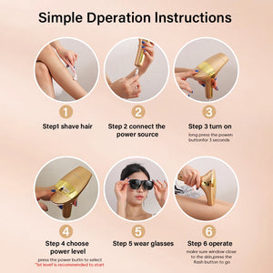 KODO 2026: 4-in-1 Ice Cooling Permanent IPL Laser Hair Remover