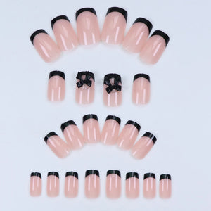 24PCS Halloween Mummy Design Fake Nails Short Square Fake Nails Cute Pressing Nails Full Coverage Halloween Nails