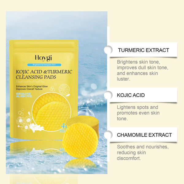 Turmeric Kojic Acid Cleansing Pads
